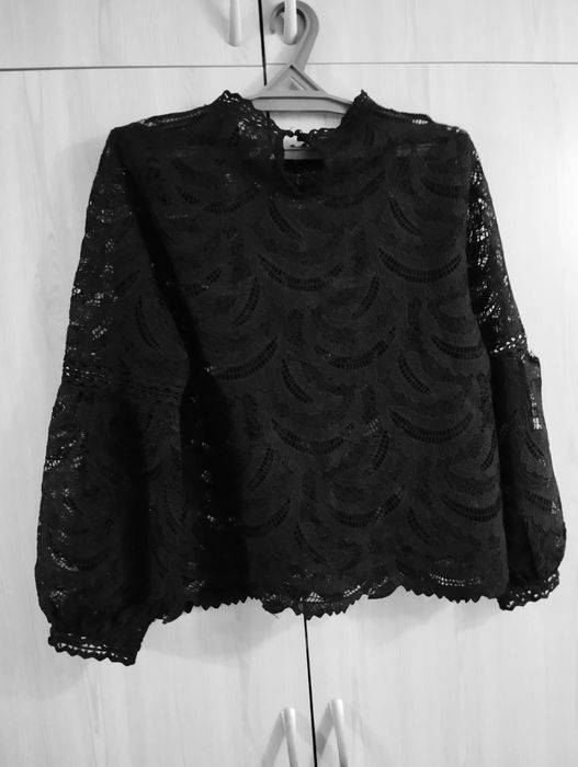 Блузка ажурная, вечерняя