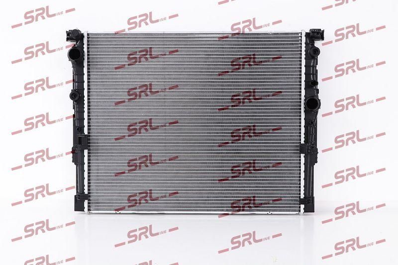 Radiator apa BMW Seria 5 G30 2017-2023, 6 Gt 2017-2023, 7 G11 2015-2022, 2.0 T, 3.0 R6 T, 2.0 h, 630x542x26mm, fagure brazat, OE 17118742604, SRLine