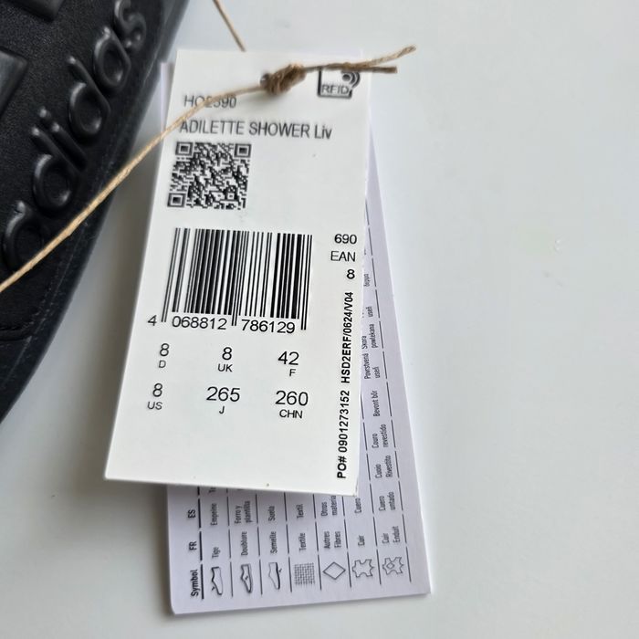 Джапанки Adidas Adilette LIVERPOOL, 42 номер, НОВИ