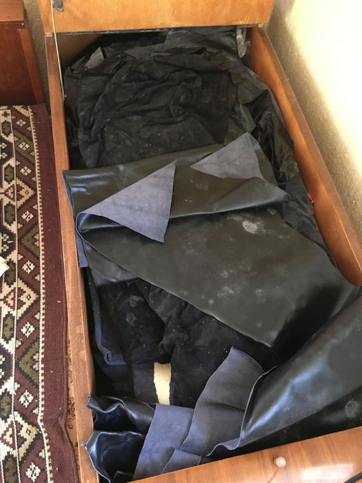 Piele naturală neagră