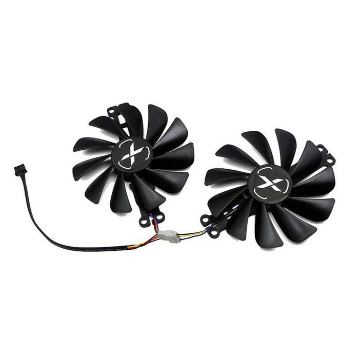 Set 2 Ventilatoare XFX Radeon 95mm FY010010M12LPA 6600 Speedster 4Pin