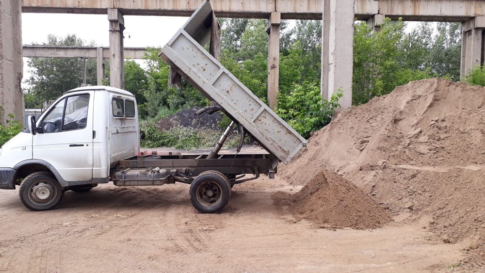 Доставка Песка Речной Мичурина Щебинь
