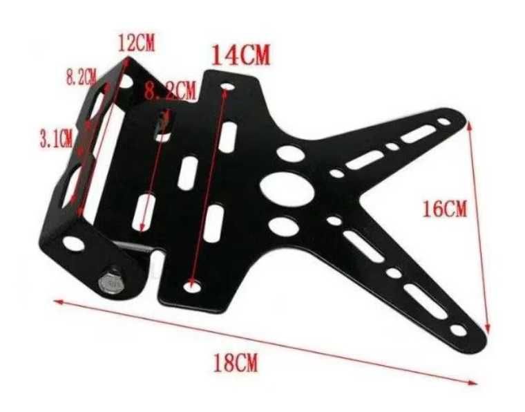 Стойка за регистрационен номер, мотоциклет, Поставка, рамка , мотор