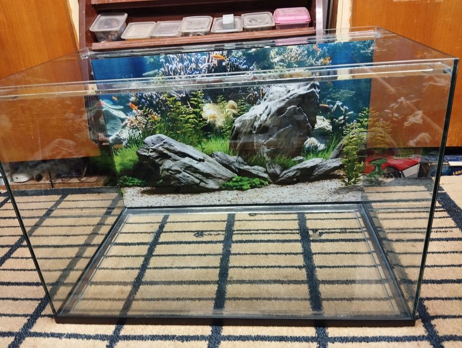 Аквариум новый на 117 литров