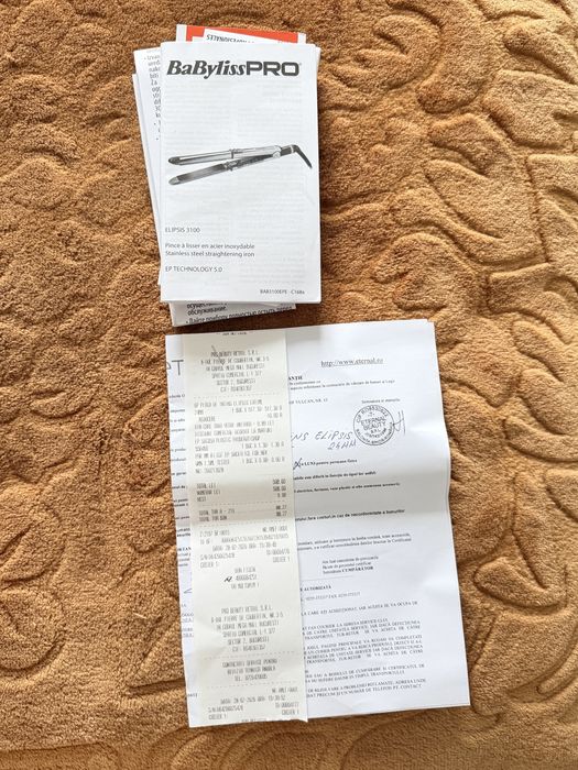 Placa de intins parul Babyliss Pro