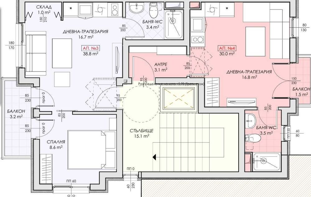 Продава се Едностаен апартамент в Несебър - 41 кв.м за 634 €/кв.м - Снимка #2