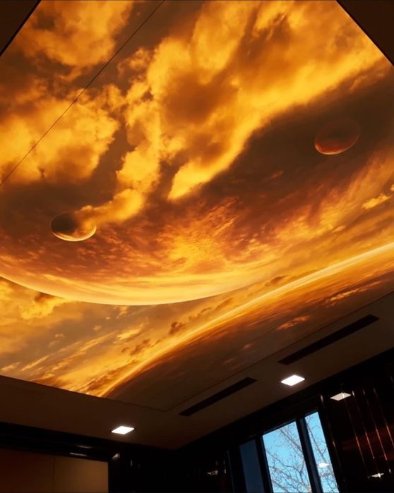 Натяжные потолки к вашему услугу!