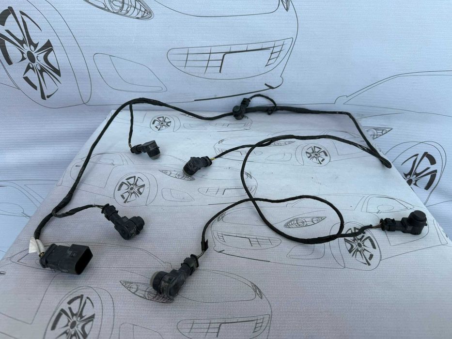Instalație Cablaj Senzori Parcare cu 6 Senzori PDC Bara Față Mercedes-Benz E-Class W212 2009-2013 (5D2)