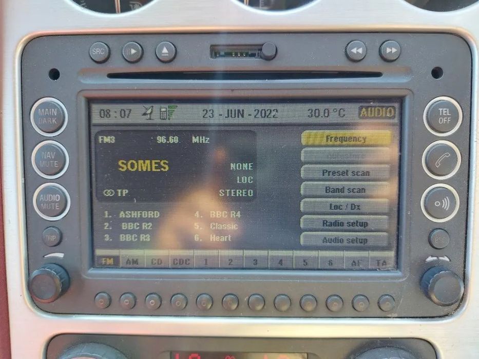 Navigatie originala Alfa Romeo Brera 159 Bluetooth Touchscreen