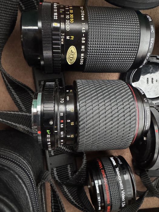 Vintege Canon T50 35mm SLR Film Camera