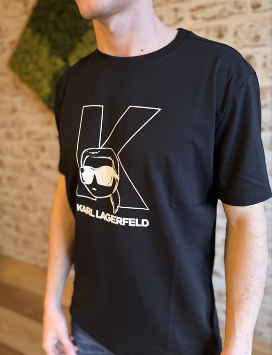 Karl lagerfeld.Мъжка тениска на ТОП ЦЕНА!