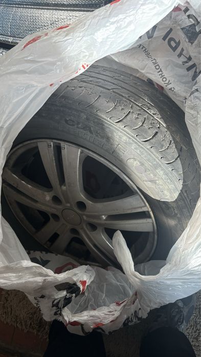 Колеса, комплект летней резины с дисками