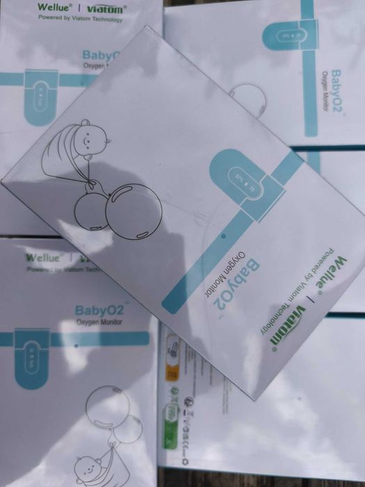 Чисто нов запечатан в целофан бебешки компютър Wellue BabyO2 Viatom