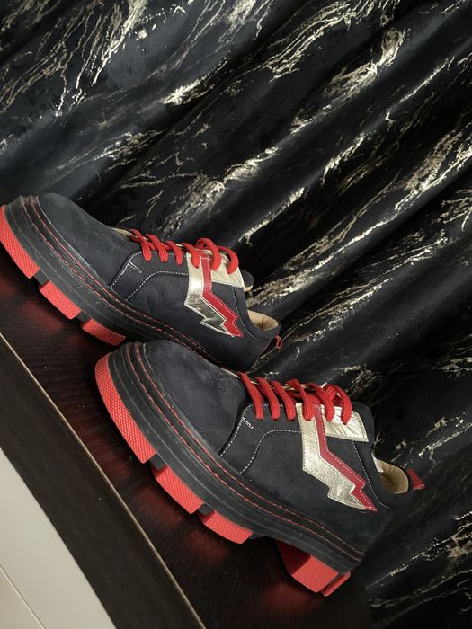 Pantofi sport din piele naturală pentru damă