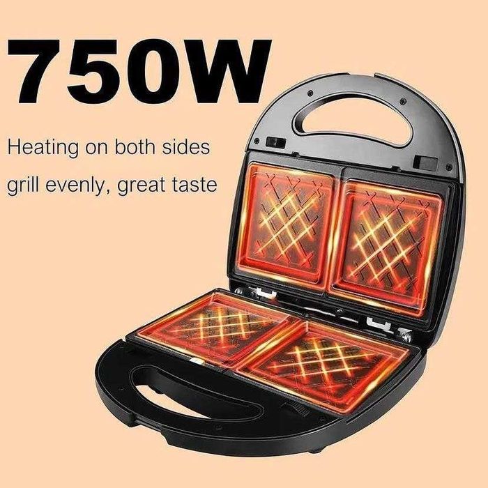 Sonifer 9в1 Сендвичница Тостер Вафельница Toster sf-6123