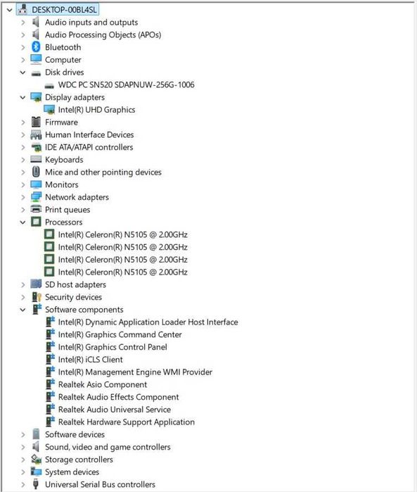 Mini PC Asus Intel NUC 11, Intel N5105 Quad Core, 16GB RAM, SSD 256GB