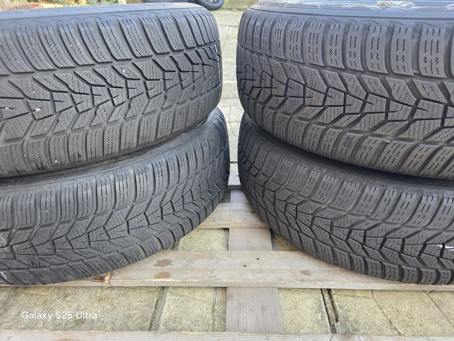 Лети джанти 17ки 5х114.3 Hyundai + зимни гуми 215/60/17 Hankook