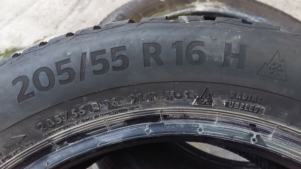 Зимни гуми 205/55/16 Continental WinterContact TS870 2 броя