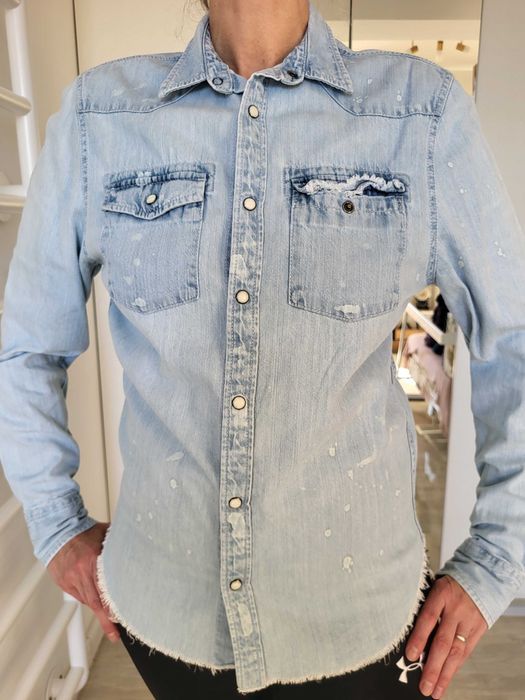 Camasa de blugi barbateasca/ unisex, mar. M