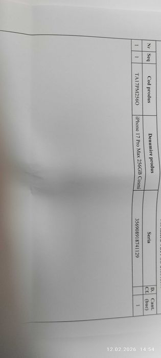 iPhone 17 ProMax 256GB Cosmic Orange 5G