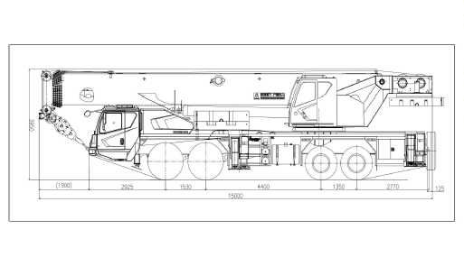 Автокран Avtokran Zoomlion ZLJ5502JQZ100V Гусеничный кран 5 сексия CIP