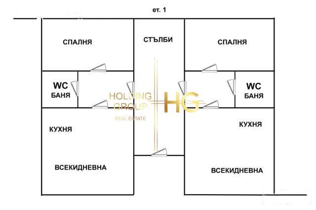 Къща в Варна-к.к.Златни пясъци площ 390 цена 349000