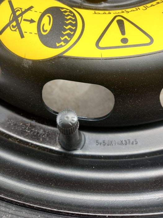 Roată de rezerva pt Ford/ Fiesta, Focus  R14