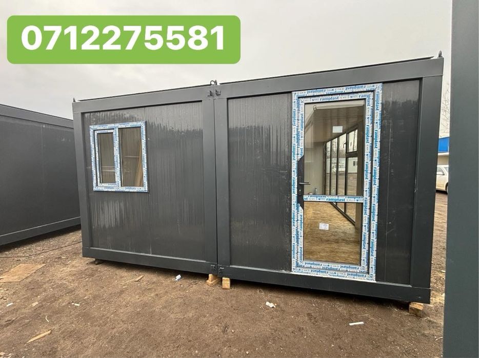 Container modular containere modulare cu vitrina de sticla montaj rapi