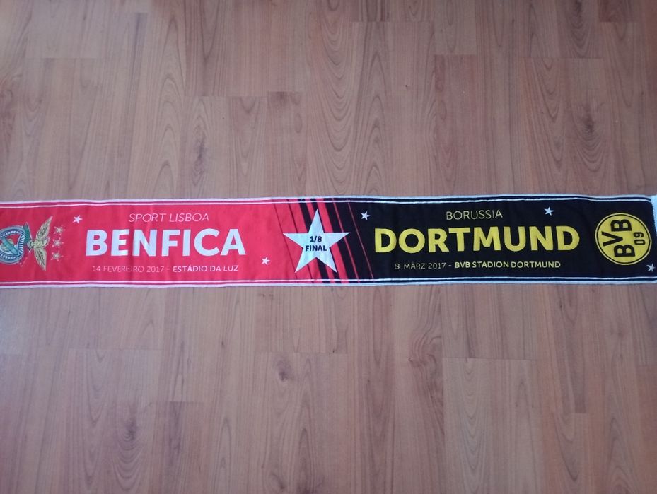 Fular oficial Benfica vs Bvb  liga camp