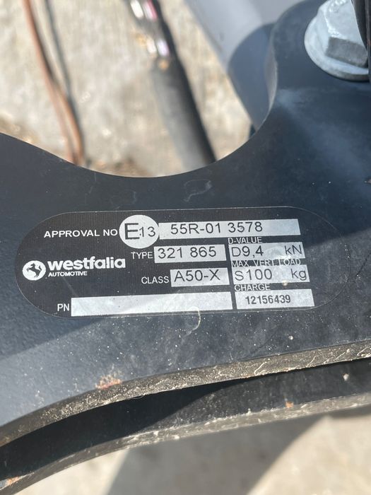 Carlig De Remorcare Volkswagen Golf 6 Plus 2008 - 2013
