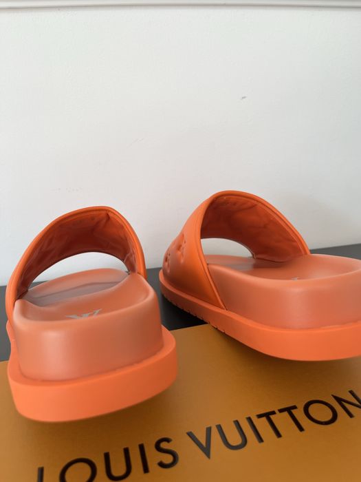 Papuci slippers orange