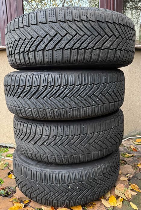 MERCEDES - MICHELIN ALPIN 6 -215/60 R17 IARNA  . Roti complete  4 BUC. MERCEDES .
