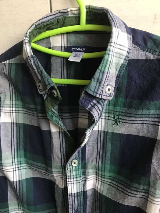 Детски ризи за момче от 104 до 122 см. OKAIDI, H&M, WAIKIKI