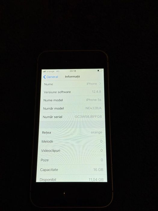 iPhone 5s SpaceBlack 16GB