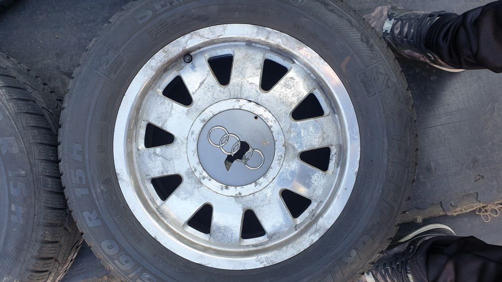 Джанти ауди с гуми 205 60 15 семперит