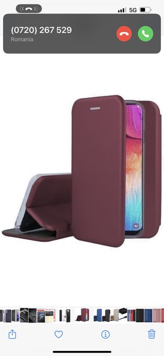 Husa Flip Case Din Piele Eco Type Style - Samsung S10 / S10 Plus