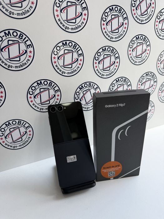 Samsung Galaxy Z Flip 7 - 12GB/256GB - Negru - 100% - Garantie