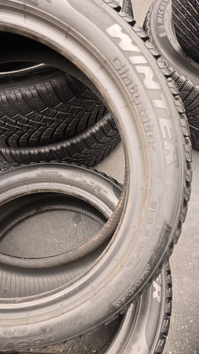 2 anvelope iarnă Pirelli 185/50/16 - 7 mm