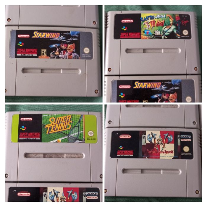 Lot 10 Casete/Jocuri Nintendo/Super Nintendo