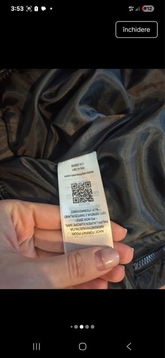 Vesta lucioasa neagra