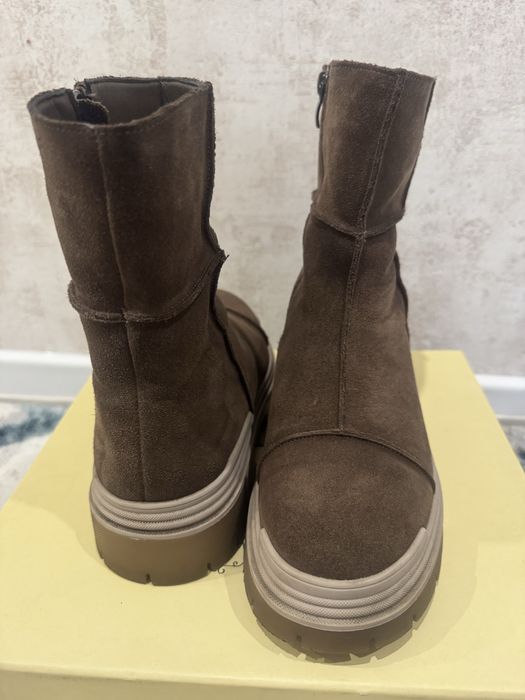Продам сапоги замша и цигейка