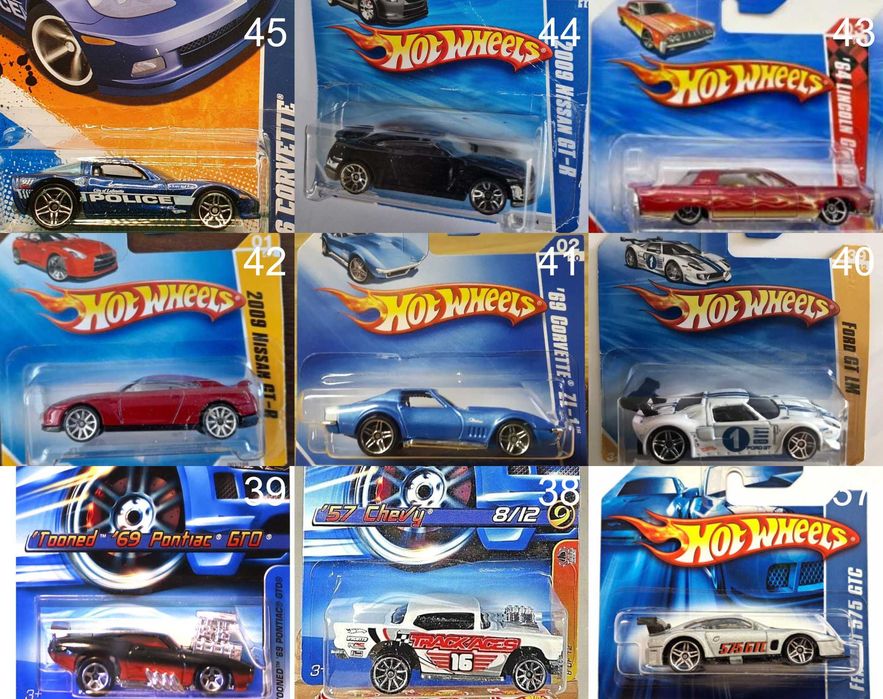 Метални колички Hot Wheels Хот Уиилс в мащаб 1:64 От различни години 2