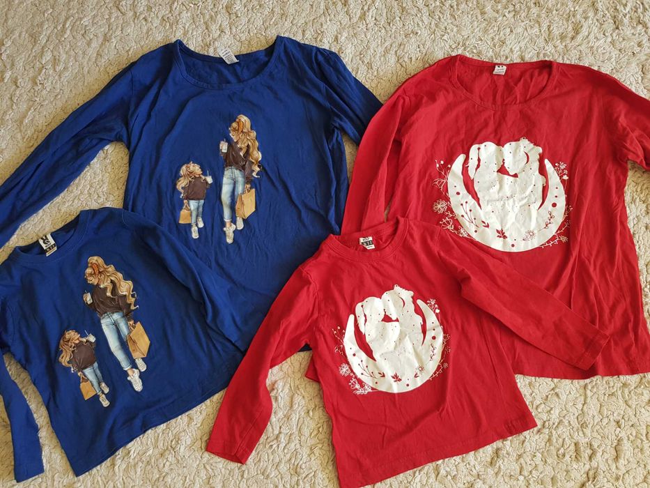 Комлект блузки Мама и Мини