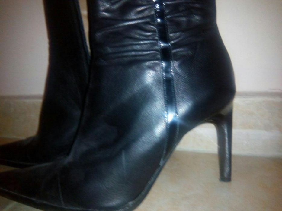 Италиански боти-естествена кожа///36/5н.