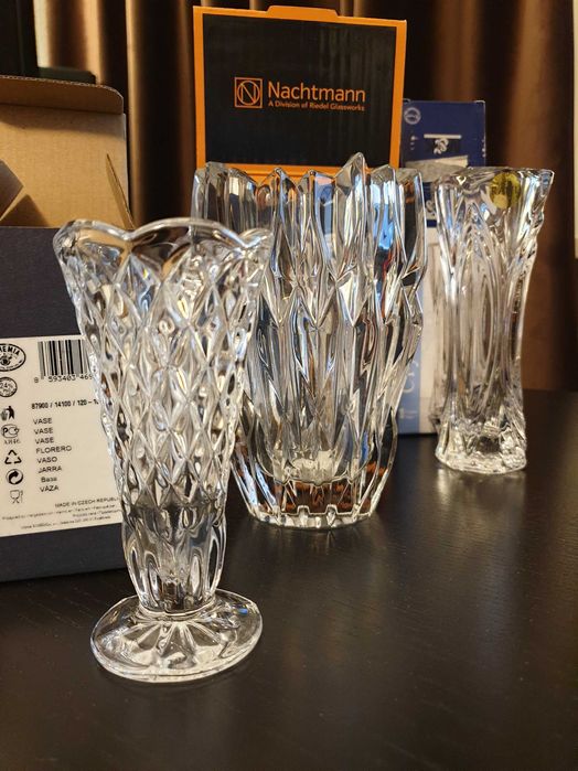 Vaza cristal Bohemia