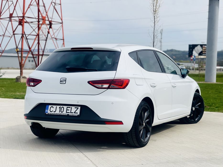 Vand Seat Leon  FR  2.0 tdi Dsg 184 cp Alb Perlat  Euro 6