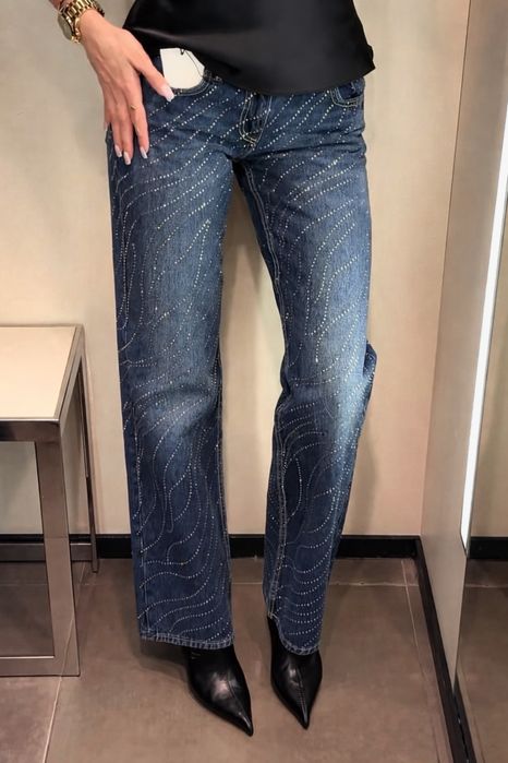 Blugi Zara strasuri