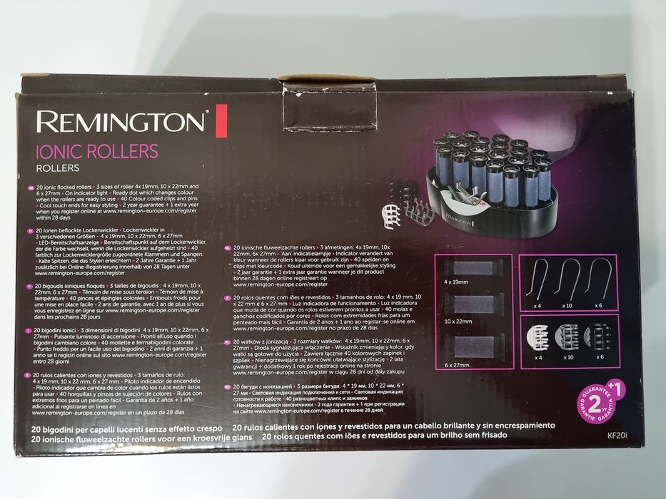 Электробигуди термобигуди Remington