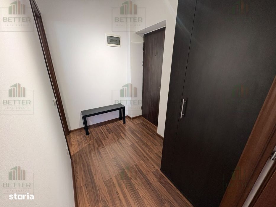 Garsonieră de închiriat, 40 mp, balcon, Popești-Leordeni – 350 euro