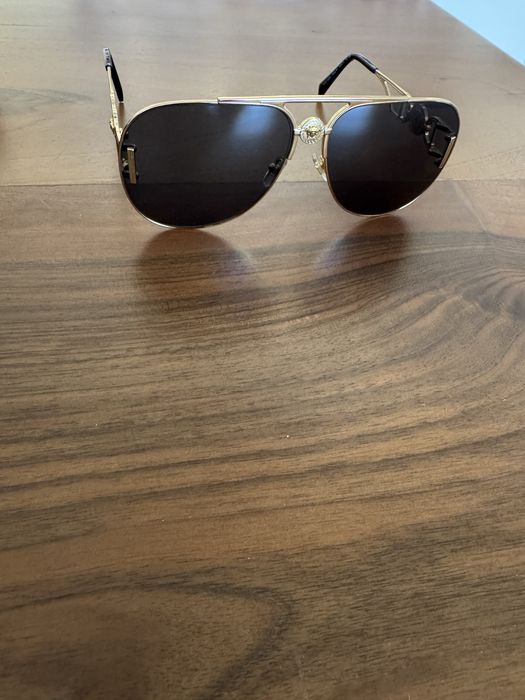 Оригинални слънчеви очила Versace VE2255 OVE2255 Gold – Нови